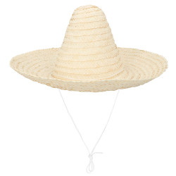 Mexický slamenný klobúk sombrero Puebla